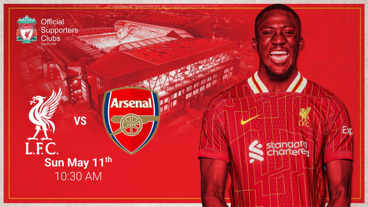 LFC v Arsenal + 2025 AGM Flyer