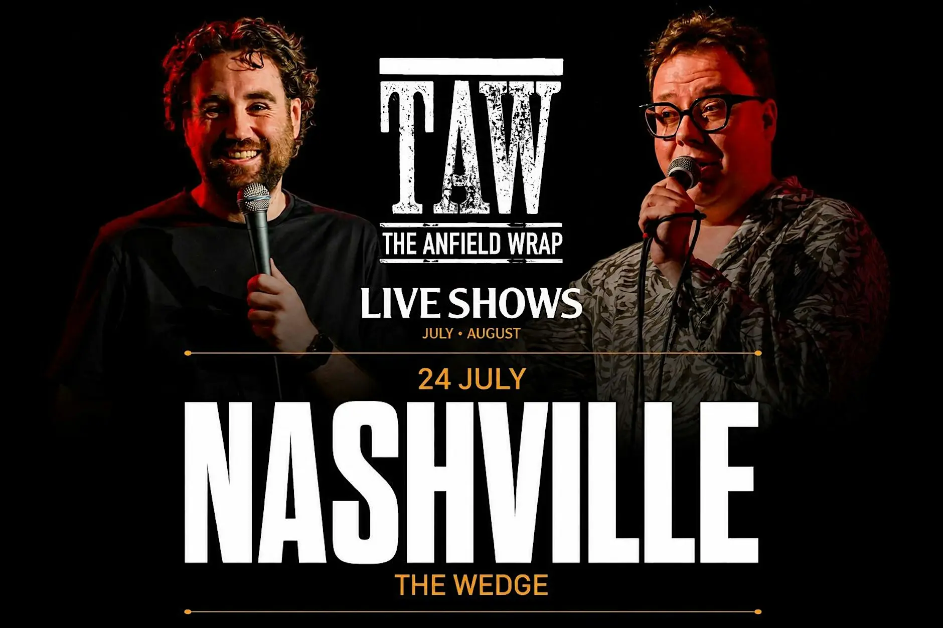 LFC v SUN - Night Before Party & TAW Live Show Flyer