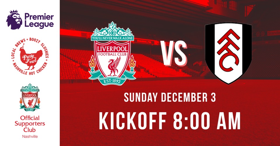 LFC v Fulham Flyer